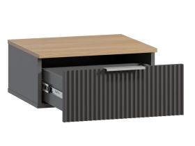 Тумба прикроватная подвесная Енссон 50x22 Графитовый