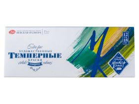 Набор темперы ПВА "Мастер-Класс" 12 цв*18 мл, в картонной коробке