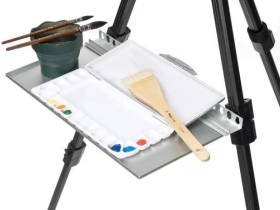 Полка для мольберта из алюминия "Tray.Alu" Pinax