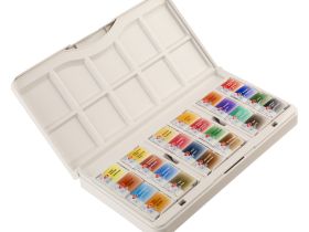 Набор акварели "Белые ночи" 24 цв пластик