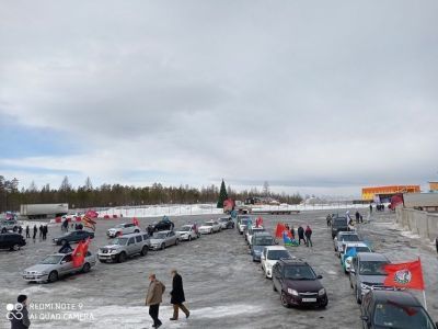 Ветераны Нерюнгринского района организовали автопробег