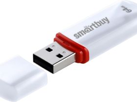 USB-накопитель SmartBuy Crown 64 ГБ Белый