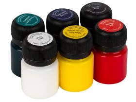 Набор красок по стеклу и керамике "Decola" 6 цв*20 мл