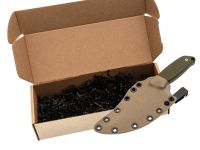 Нож Barmaley Knives Пьеро, сталь AUS-10Co, рукоять G10, зеленый