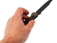 Складной нож Daggerr Pike Olive BW DL, сталь 8Cr14MoV, рукоять термопластик FRN, оливковый