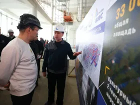 Глава Якутии оценил ход строительства Арктического центра эпоса и искусств