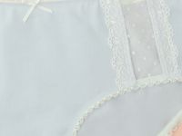 Набор трусов Макси Слип/Maxi Slip, бежевый/голубой/зеленый