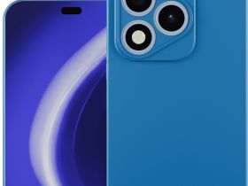 Клип-кейс Krutoff Silicone для HONOR 400 Lite Синий
