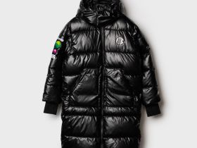 Пальто текстильное с полиуретановым покрытием для девочек