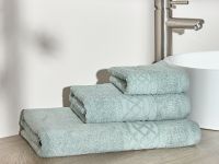 Полотенце махровое Costanza, зеленое