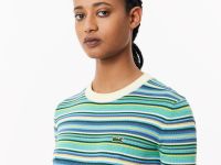 Женский свитер Lacoste с коротким рукавом