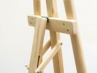 Мольберт Лира Малевичъ Комфорт (с дополнительной полкой и двумя стаканами)