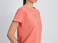 Футболка с круглым вырезом