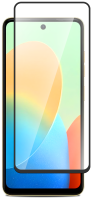 Защитное стекло BoraSCO для TECNO Spark 20 с чёрной рамкой