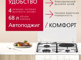 Комбинировання плита Hansa FCMW54000H