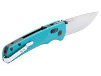 Полуавтоматический складной нож SOG Flash AT Petrol, сталь D2, рукоять GRN, зеленый