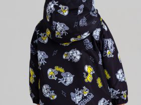 Куртка детская текстильная с полиуретановым покрытием для мальчиков (ветровка)