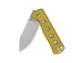 Складной нож QSP Canary Folder, сталь Sandvik 14C28N, рукоять PEI, желтый
