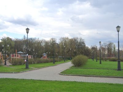 Парк бывшей Митрополичьей дачи в селе Черкизове