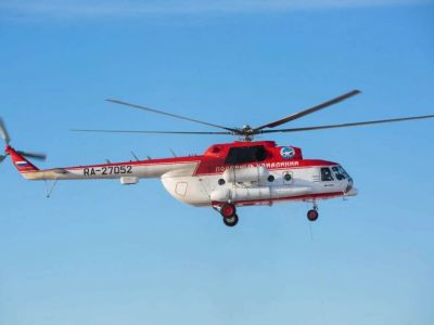 Пассажиров через Лену будут перевозить вертолеты Ми-8