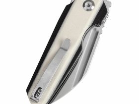 Складной нож Tenable Rafe L, сталь 14C28N, рукоять черно-белый G10