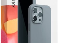 Клип-кейс VLP Aster для Apple iPhone 16 Pro Max с MagSafe Серый