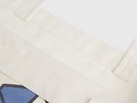 Сумка-шоппер с принтом для девочек, Белый