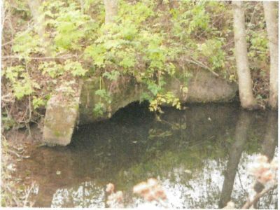 Водоотводная труба под Новопетергофским каналом