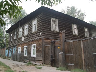 Дом, где в 1903-1906 гг. жил председатель Вятского Комитета РСДРП В.А. Горбачёв