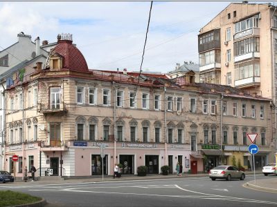 Доходный дом, 1842 г., 1891 г., 1899 г., архитектор Н.Д.Струков