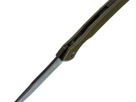 Складной нож Mr.Blade Hellcat blackwash, сталь S35VN, рукоять Olive G10