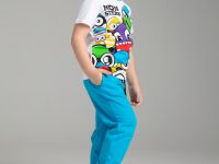 Комплект трикотажный для мальчиков: фуфайка (футболка), брюки