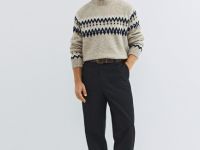 Чиносы из фланели, Серый