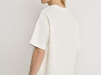 Футболка с географическим принтом O'STIN х Экспедиция, Белый