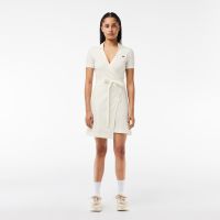 Платье Lacoste с поясом из ткани Пике
