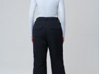 Брюки текстильные с полиуретановым покрытием утепленные флисом для женщин