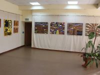 Выставочный зал Октябрьского историко-краеведческого музея им. А. П. Шокурова