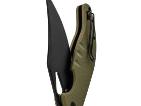 Нож Barmaley Knives Барракуда, сталь VG-10, рукоять G10, оливковый