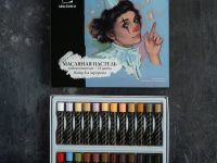 Набор пастели масляная Малевичъ "Портрет" 24 цвета