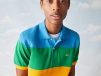 Мужское поло Lacoste x Polaroid