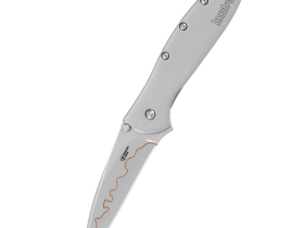 Складной нож Leek - Kershaw 1660CB (composite blade), сталь D2/Sandvik™ 14C28N, рукоять нержавеющая сталь 410