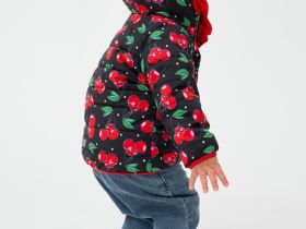 Куртка детская текстильная с полиуретановым покрытием для девочек