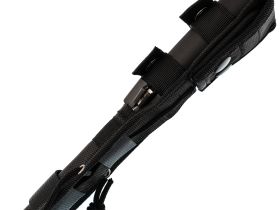 Туристический нож Антей-М, сталь AUS-8, рукоять эластомер, черный