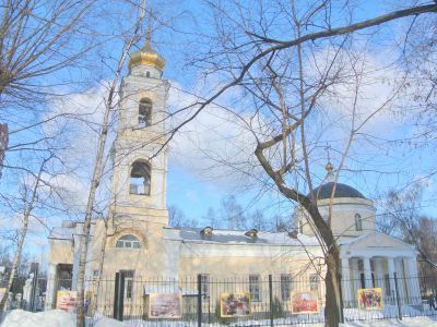 Храм свв. прпп. Зосимы и Савватия в Гольяново, XIX в., техник архитектуры В.Ф. Баранов