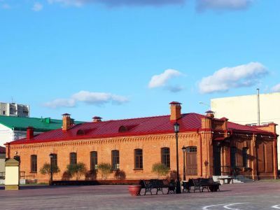 Кухня и столовая Омского резервного батальона