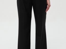 Укороченные брюки широкого кроя