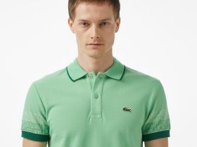 Мужское поло Lacoste из хлопка