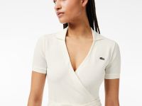 Платье Lacoste с поясом из ткани Пике