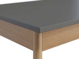 Стол Торвалль-3 120x52 Графитовый/Натуральный