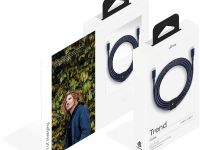 Кабель uBear Trend Cable USB-C — USB-C, 2.4 м, нейлон синий